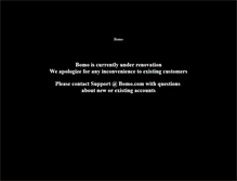 Tablet Screenshot of bomo.com